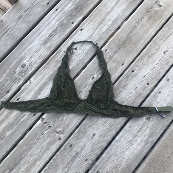 Olive green aerie bralette - Picture 4 of 4